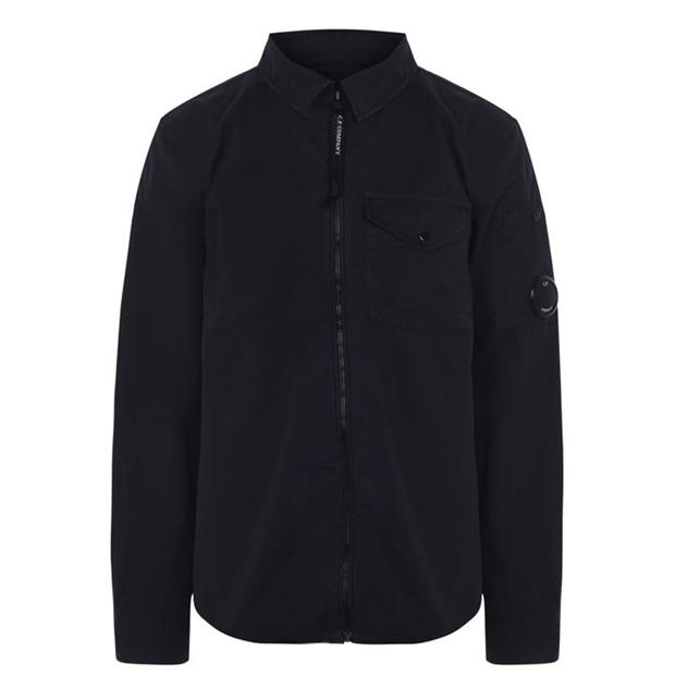 Cp company chrome quarter zip overshirt online