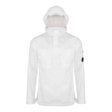 Load image into Gallery viewer, CP Company Garbadine Hooded Overshirt In White
