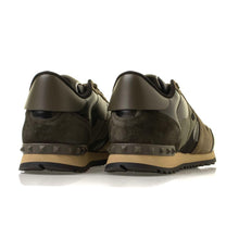 Load image into Gallery viewer, Valentino Camo Garavani Rockrunner Trainers In Army Green
