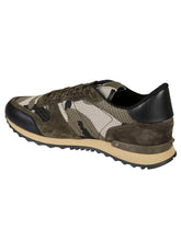 Load image into Gallery viewer, Valentino Camo Garavani Rockrunner Trainers In Khaki
