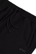 Load image into Gallery viewer, Hugo Boss Hadiko Curved Logo Joggers in Black
