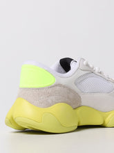 Load image into Gallery viewer, Valentino Garavani Bubbleback Mesh and Suede Trainers in White / Yellow
