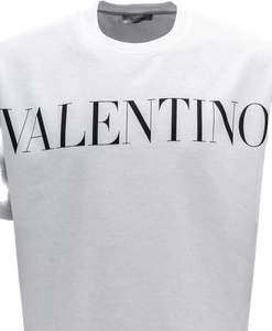 Valentino Logo T-Shirt in White