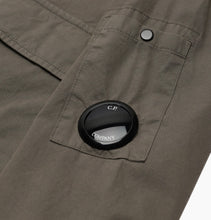 Load image into Gallery viewer, CP Company Gabardine Lens Shirt in Grey
