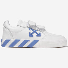 Load image into Gallery viewer, Off-White Junior Vulcanised Velcro Strap Trainers In Blue
