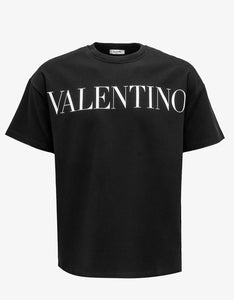 Valentino Logo T-Shirt in Black
