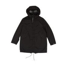 Load image into Gallery viewer, CP Company Junior Outerwear Chrome Fishtail Parka In Black
