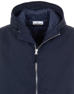 Stone Island Hyper Dense Nylon Twill With Primaloft-TC in Navy