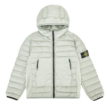 Load image into Gallery viewer, Stone Island Junior R-Nylon Down Jacket in Light Grey
