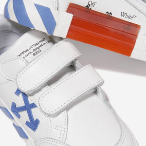 Off-White Junior Vulcanised Velcro Strap Trainers In Blue