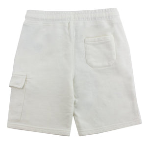 CP Company Junior Lens Shorts In White