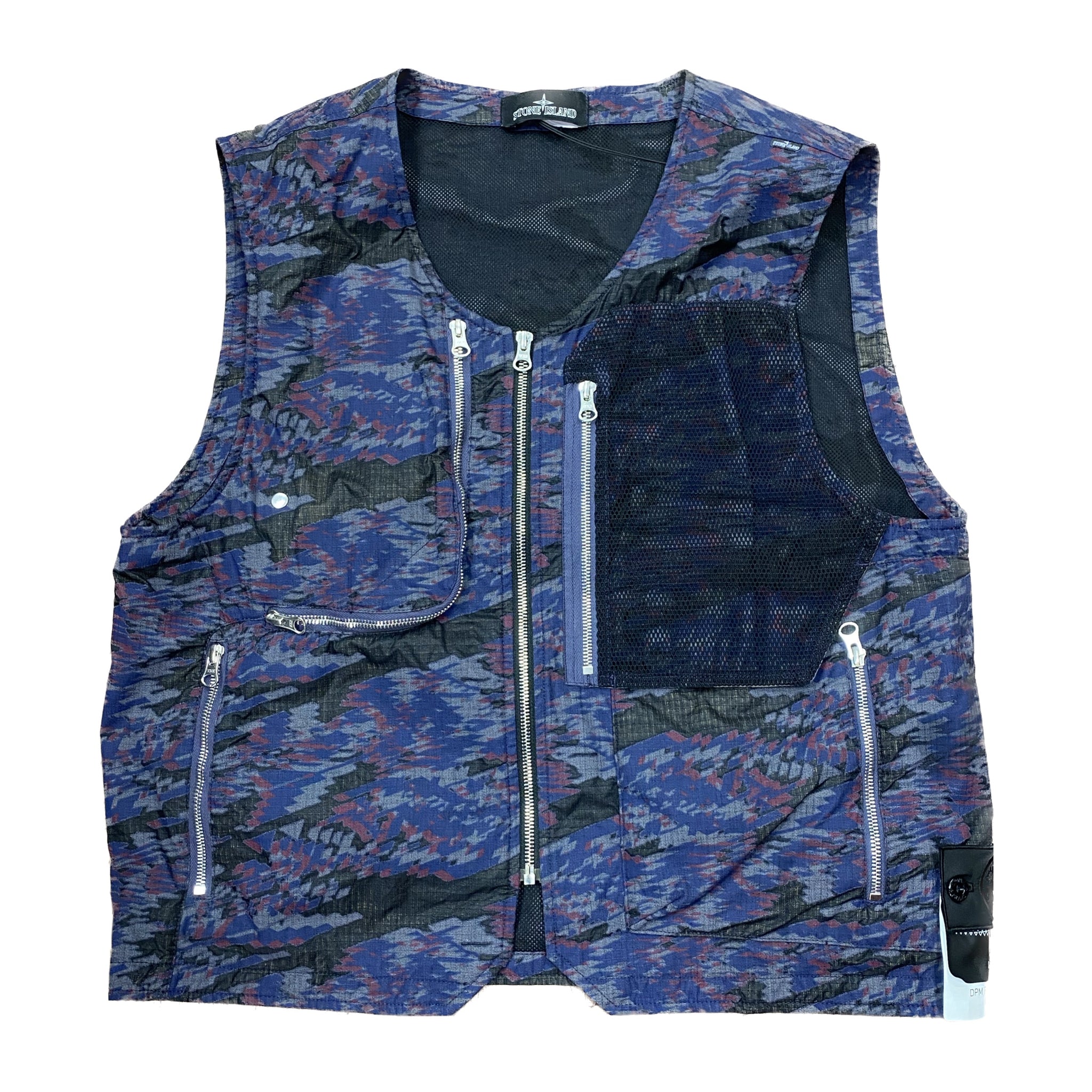 Stone Island Shadow Project DPM Ripstop Devor Utility Vest in