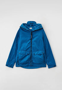 CP Company M.T.t.n Goggle Explorer Jacket in Blue