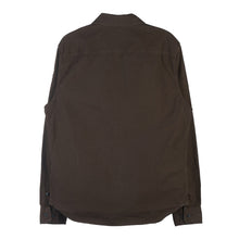 Load image into Gallery viewer, CP Company Rip-Stop Full Zip Lens Shirt in Khaki
