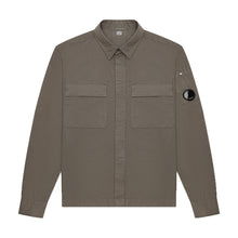 Load image into Gallery viewer, CP Company Gabardine Lens Shirt in Grey
