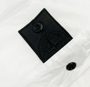Stone Island Shadow Project Chapter 1 Padded Overshirt in White