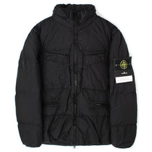 Load image into Gallery viewer, Stone Island Garment Dyed Crinkle Reps R-NY Down Coat in Black
