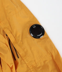 CP Company Chrome Full Zip Lens Overshirt in Orange