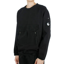 Load image into Gallery viewer, CP Company Heavy Jersey Mixed Lens Sweatshirt in Black
