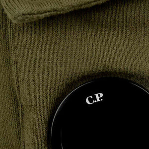 CP Company Junior Lens Shorts In Khaki