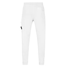 Load image into Gallery viewer, Stone Island Brushed Cotton Joggers In White
