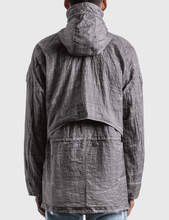 Load image into Gallery viewer, Stone Island Reflective Grid Parka In Blue Grey
